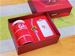 瑞安市中油油品有限公司30周年禮品：紅色定制禮盒與文創(chuàng)元素的完美結(jié)合
