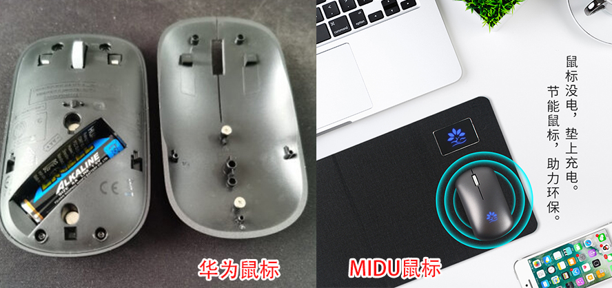 中禮集-MIDU無(wú)線充電鼠標(biāo)