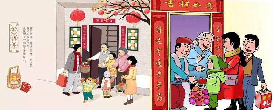 春節(jié)串門(mén)