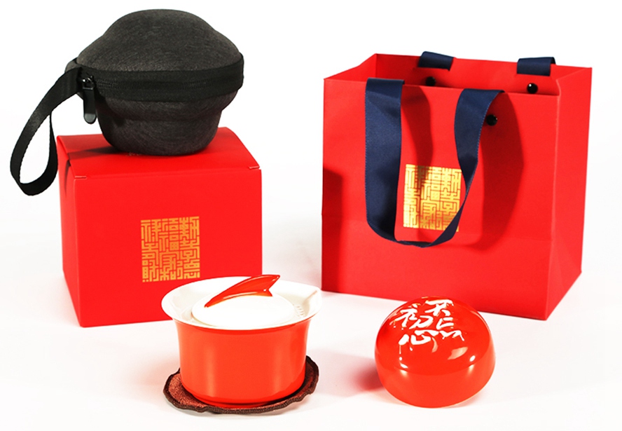 開(kāi)門(mén)紅禮品便攜式茶具