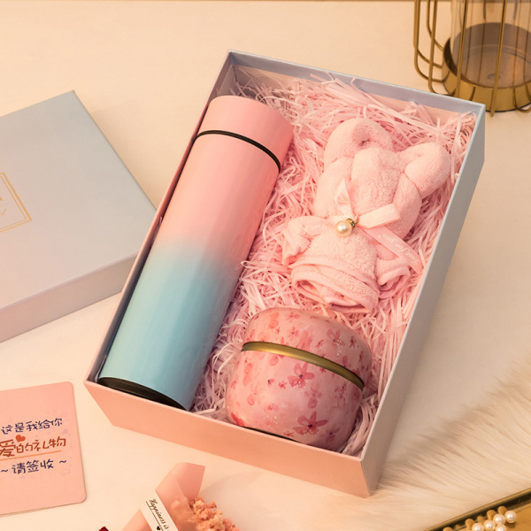 漸變色伴手禮套裝 創(chuàng)意實(shí)用禮盒套裝 活動禮品定制2